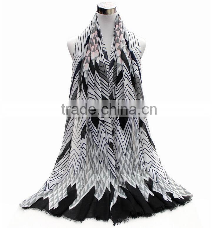 Fashion Custom Lady Scarf Low Moq 20pcs one color