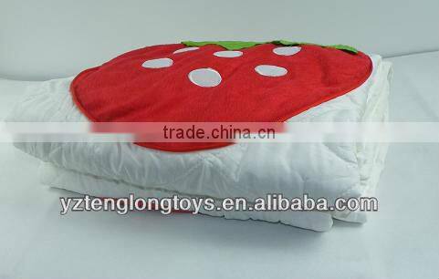 Practical pillow blanket bear shaped Travel kit pillow and blanket