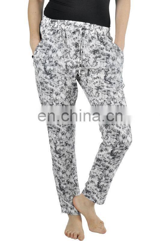 2015 spring and summer women cotton printed loung pants