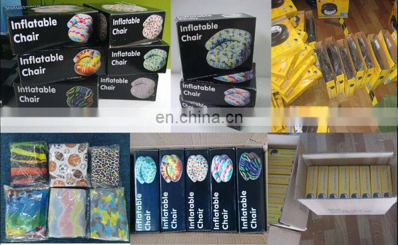 ICTI Approved ASTM EN71 Promotional PVC air sofa