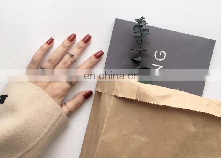 4PCS/Set Punk Handsome Silver Rings for Unisex Knuckle Ring Set