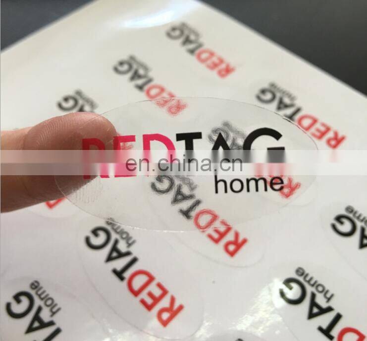 promotion 2017 hot sale new style high quality transparent die cut PVC stickers/ vinyl stickers