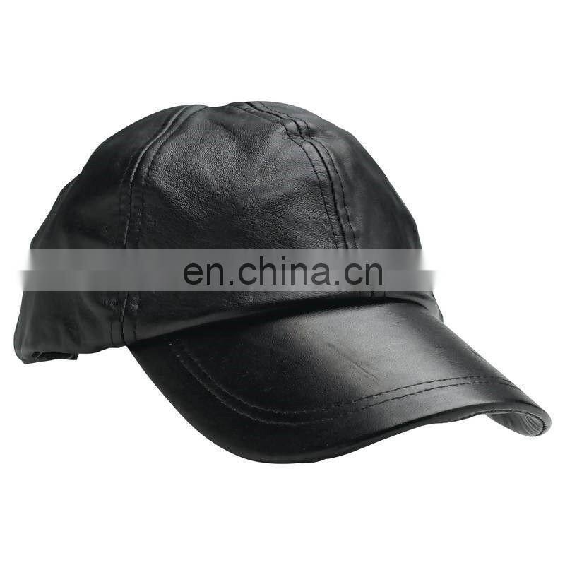 leather cap new design 2017 leather baseball caps,