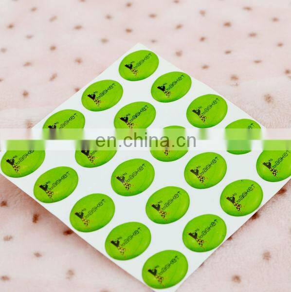 epoxy cartoon sticker,clear epoxy resin sticker,epoxy logo sticker