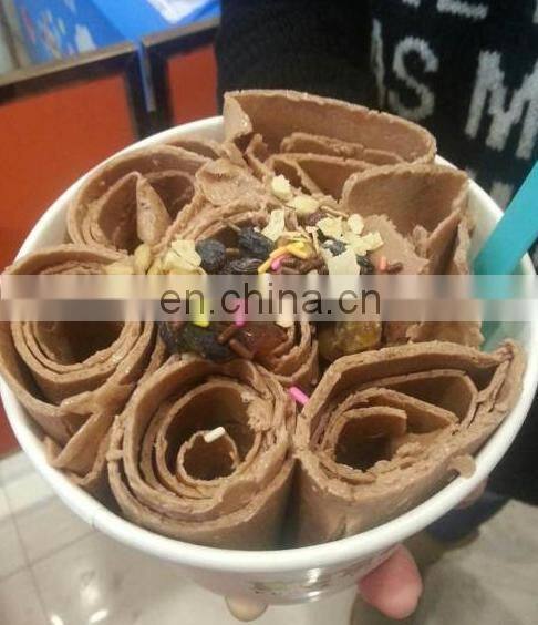 Egypt rolled fry ice cream machine fry ice cream fry ice cream machine price