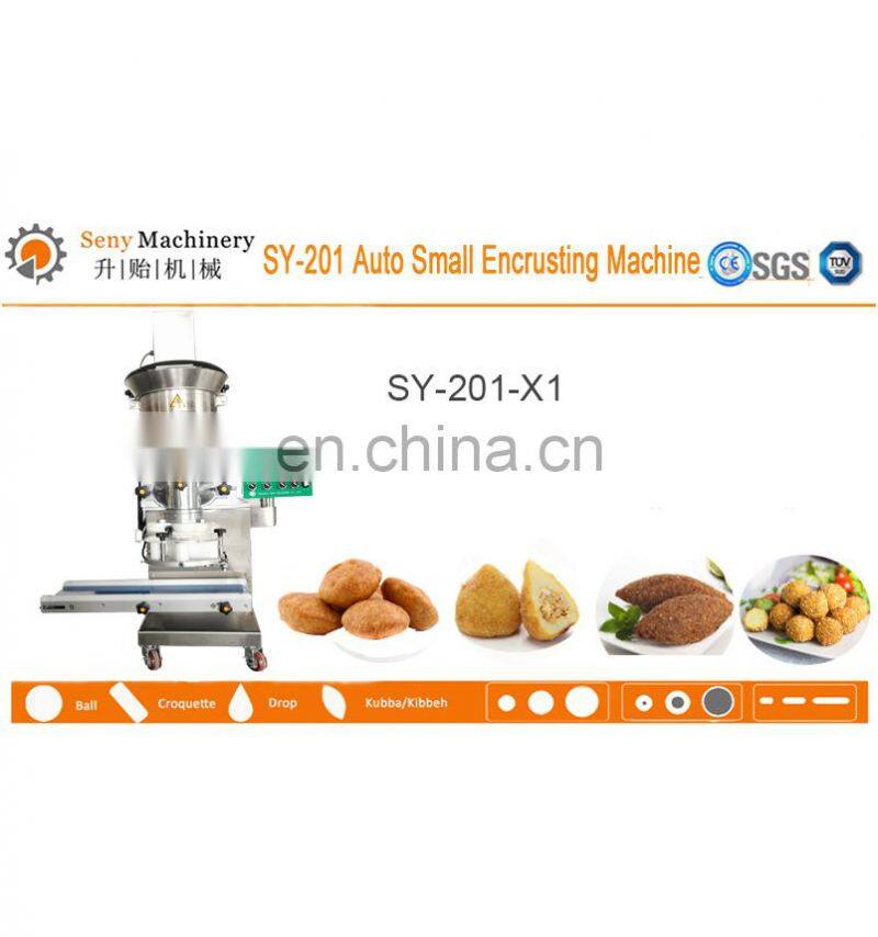 Button controller economic kachori kubba kibbeh snack making encrusting machine