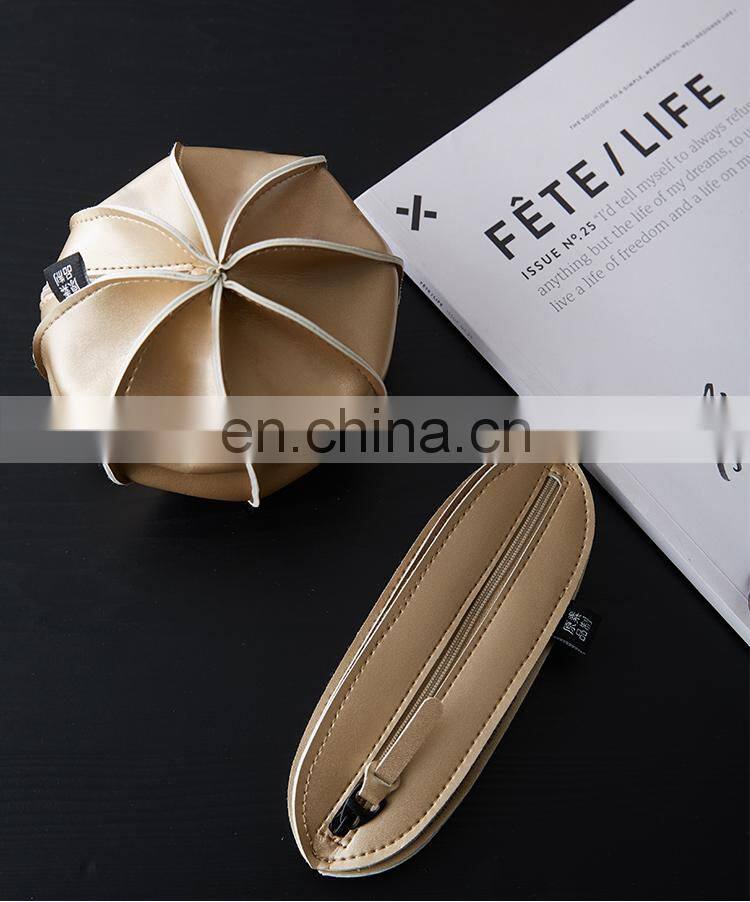 Handbags Pu leather faux leather cosmetic bags cases Makeup organizer Purses