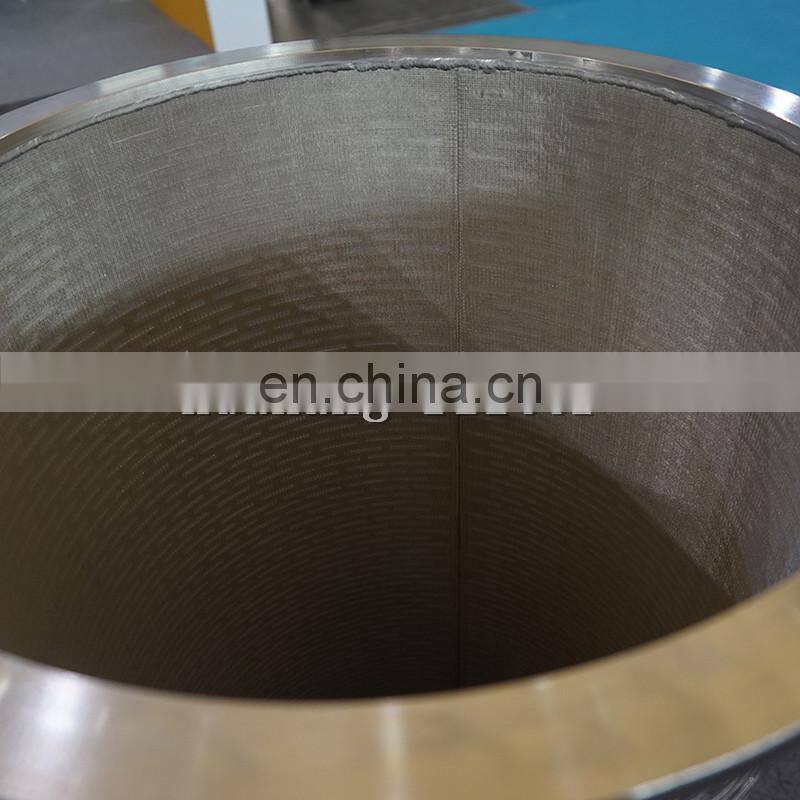 Stainless steel wire wedge wire water filter screen tube
