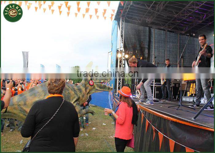 Lisaurus-C-2016 Best quality promotion price dinosaur costume for adult performance