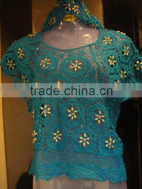 HAND EMBROIDERED BLOUSE FOR LADIES OF 2012
