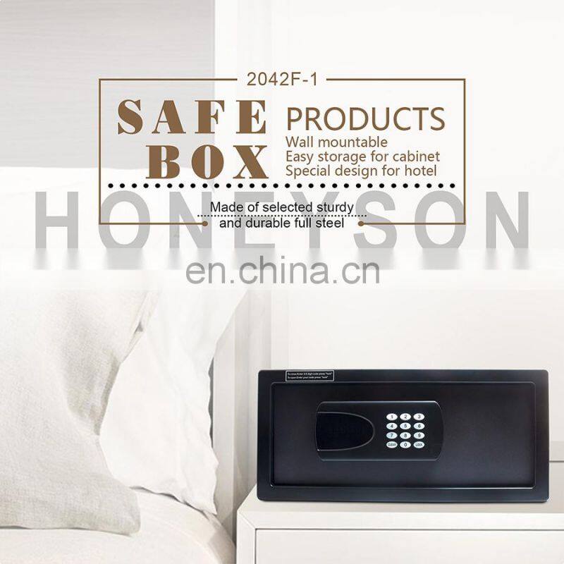 Honeyson new guest supply small wall digital security hotel safe