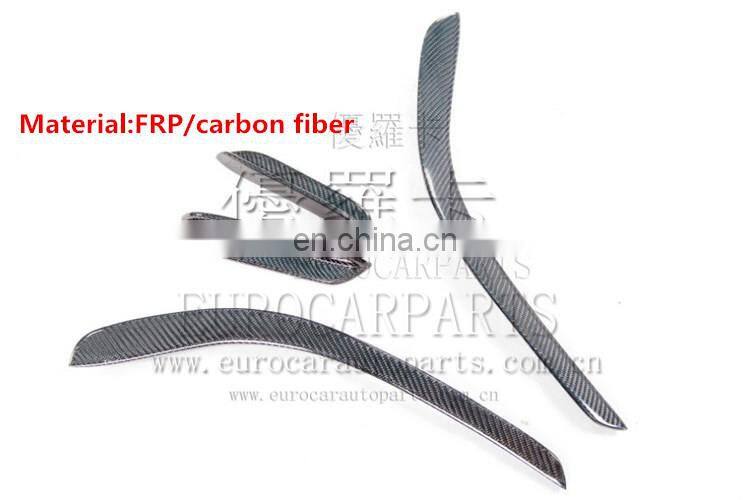 C-CLASS W204 C63 B style Coupe to Black Series style body kit 07~14y FRP front and rear bumpers side skirts fenders muffler