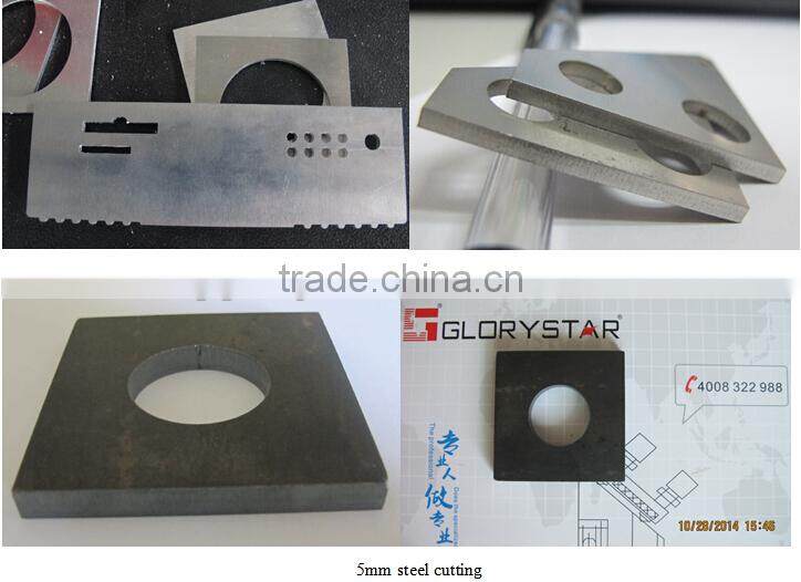 500w / 1000w stainless steel laser cutting machine for sheet metal processing / kitchen ware / elevators