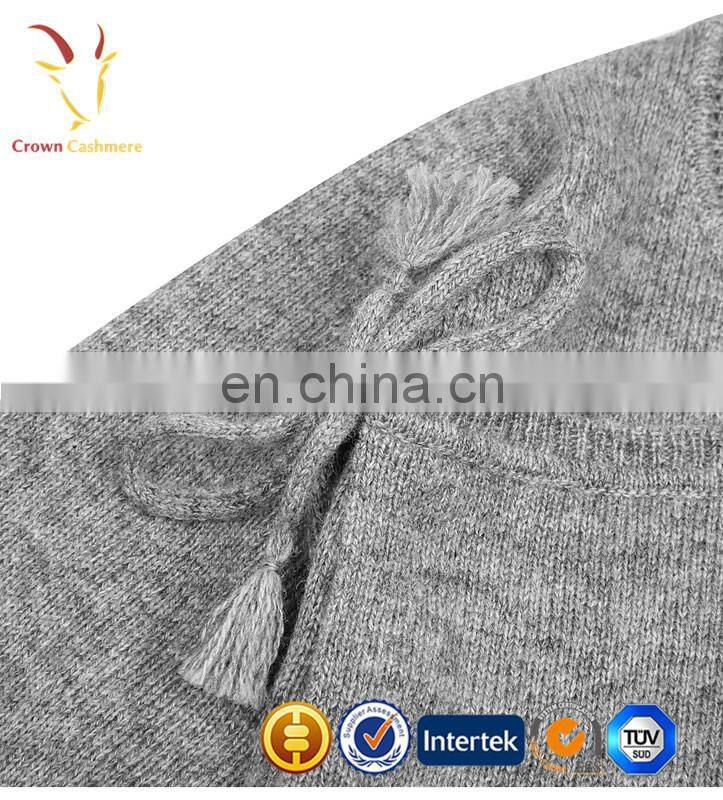 Solid Cashmere Plain Knitted Baby Girls Cardigans