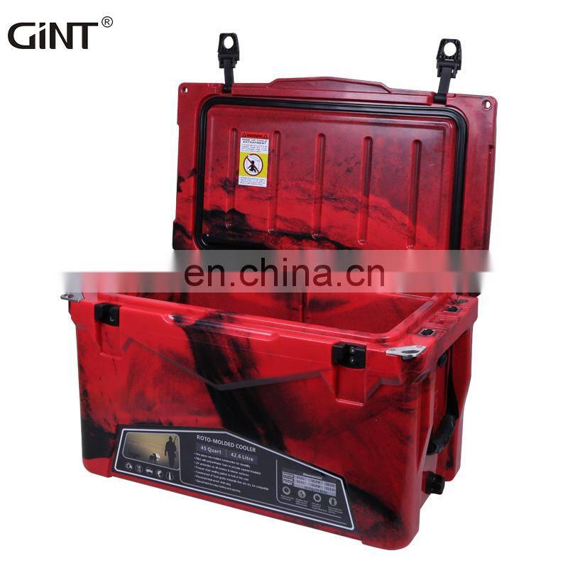 Hot Sell t Rote Cooler box Capacity camping fishing ice chest 20QT 35QT 45QT 60QT Differen for outdoor Hard thermal insulated