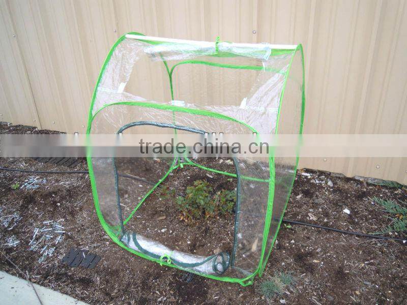 Pop up garden plastic greenhouse