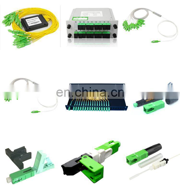 optical fiber plc LGX 1x8 1x32 1x64 abs box price gpon splitter
