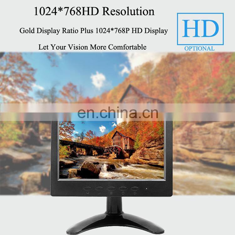 Retail Sales 7inch Touch Screen Desktop TFT LCD Panel for Car /cctv Monitor