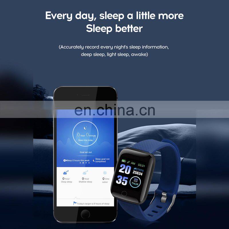 Smart Watch 116PLUS Luxury Man Sport Smartwatch Silicone Fitness Tracker smart watch band sport watch smart