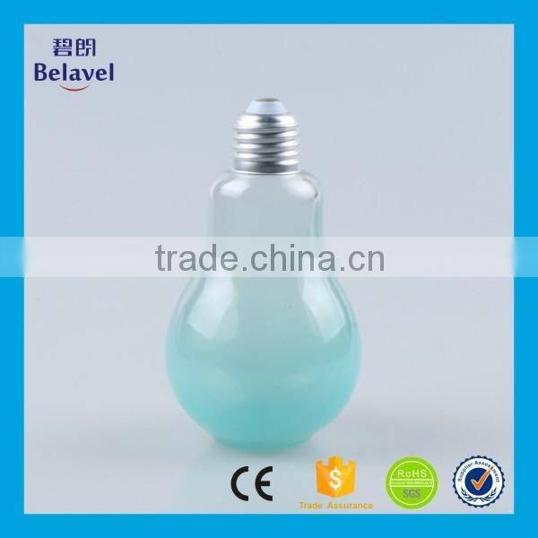 Wholesale 150ml empty light bulb glass beverage bottle