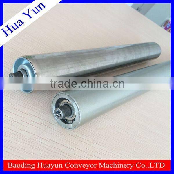 plastic and steel roller end caps,plastic roller,stainless steel conveyor roller