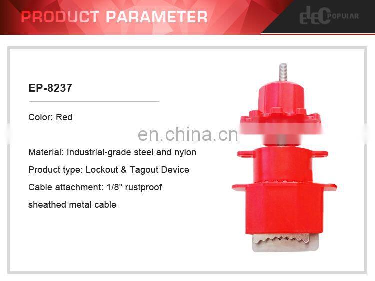 Industrial Grade Steel Rugged Universal Valve Safety Lockout