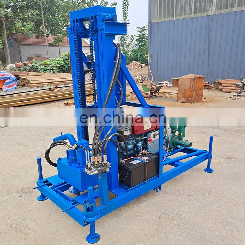 High Quality Diesel Drilling Rig / Hydraulic Water Well Drilling Rig