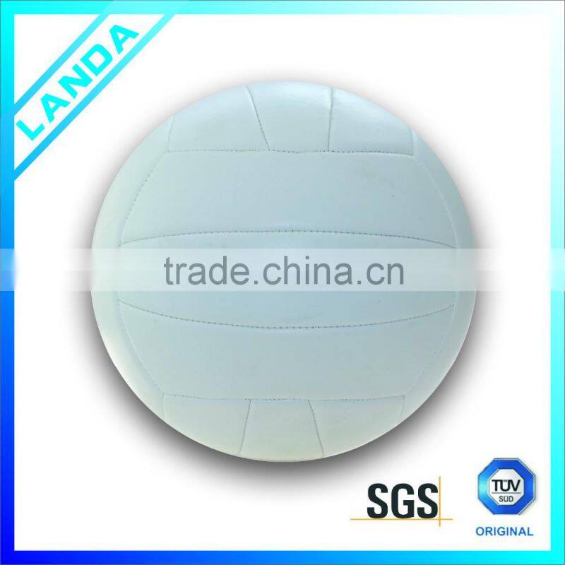 new design PVC leather machine sititched volleyball for sale