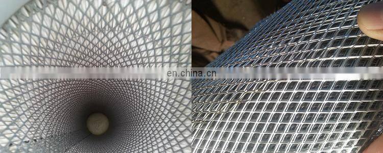 excellent aluminum PVDF diamond hole expanded metal mesh lath factory