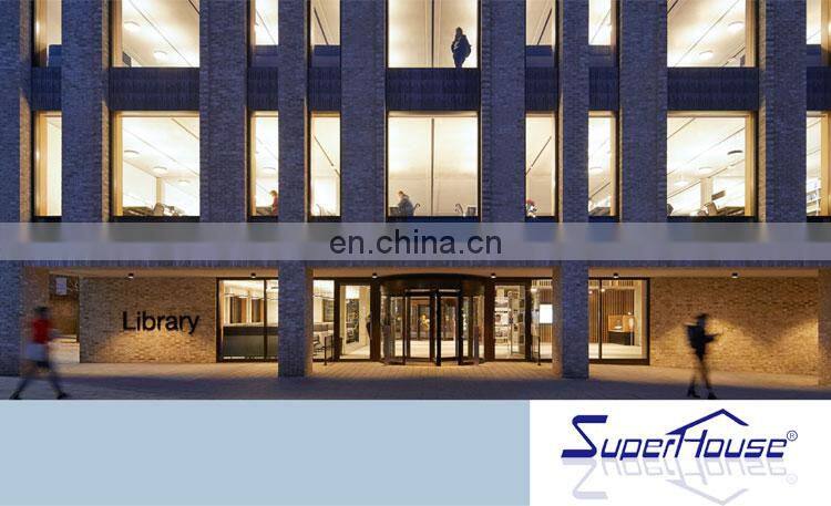 Superhouse Energy efficiency NFRC aluminium windows and doors