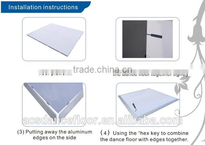 ACS removable dance floor, outdoor dance floor, dance floor for sale