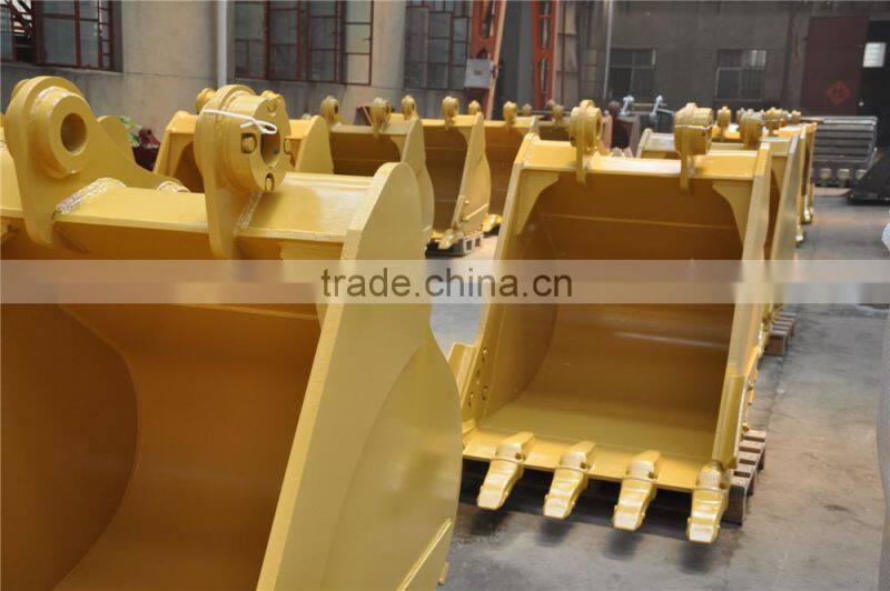 heavy duty/rock bucket for CAT excavator 320D 0.8/1/1.1/1.19/1.34 cbm