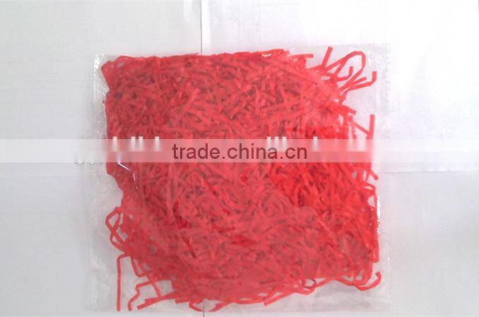 colorful Crinkle paper strips for picnic basket decoration,paper basket stuffers,Christmas confetti for protection fragile goods