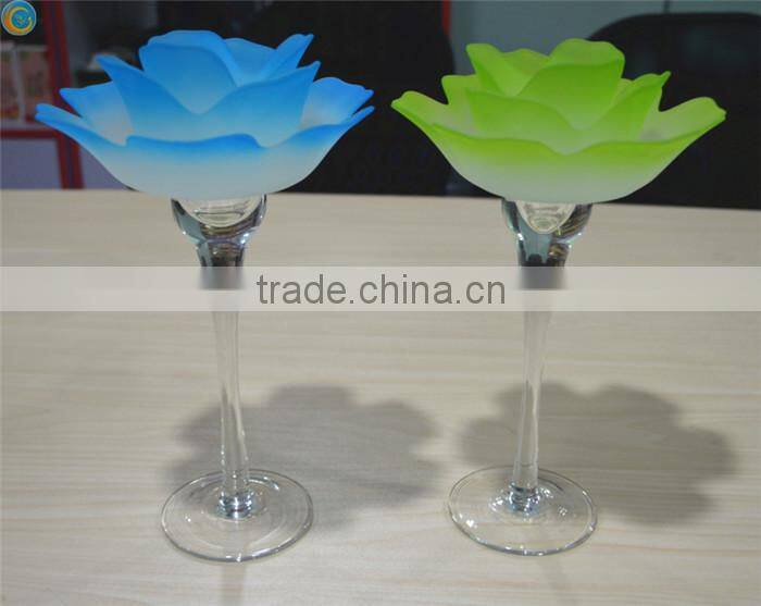 Diwali lotus flower tea light holders