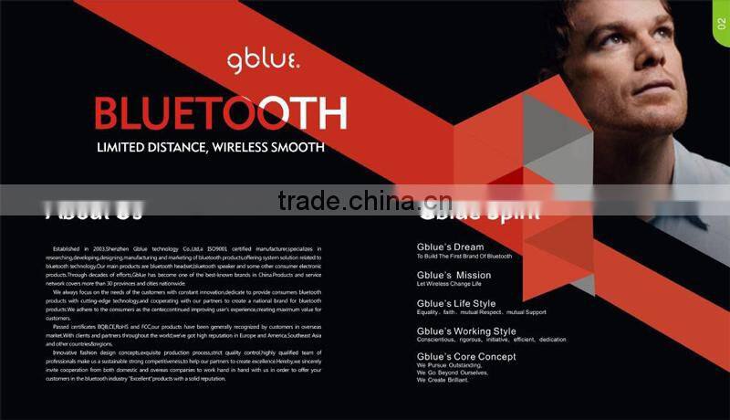 New Creational Design Bluetooth Headphones Gblue N11