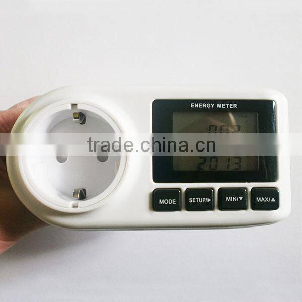230V Europe Standard Consumption Energy Meter