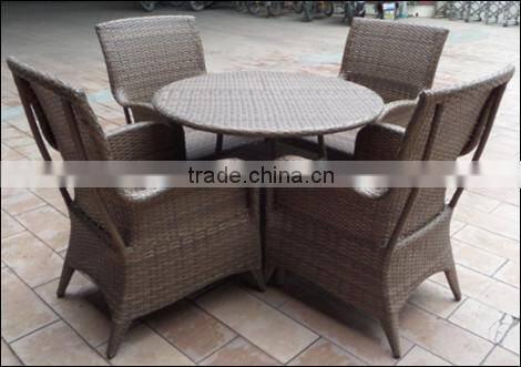 Good price Rattan Furniture outdoor dinning set Wicker Product