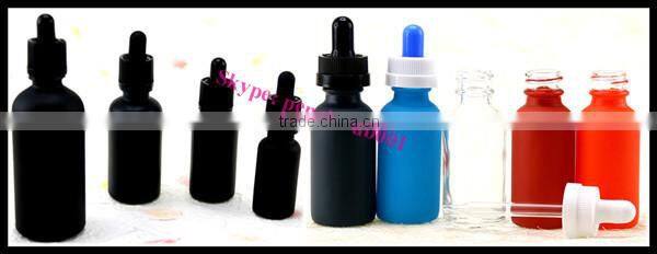 amber blue green clear glass bottle manufacturer 30ml black glass bottle with dropper with childproof evident cap dropper bottle