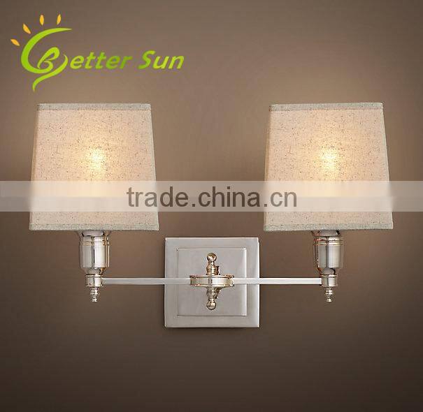 Linen Fabric LED Wall Lack Light/Wall Bracket Light Fitting/Indoor Wall Light