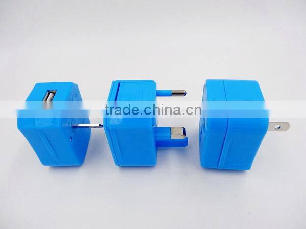 Exquisite Fashion Universal World International Plug Travel Adapter with 1USB