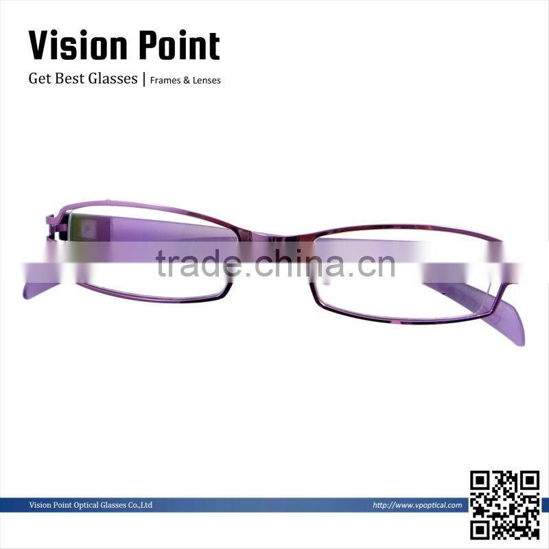 New classic custom made full rim eyewear frames for men and women with changeable temple