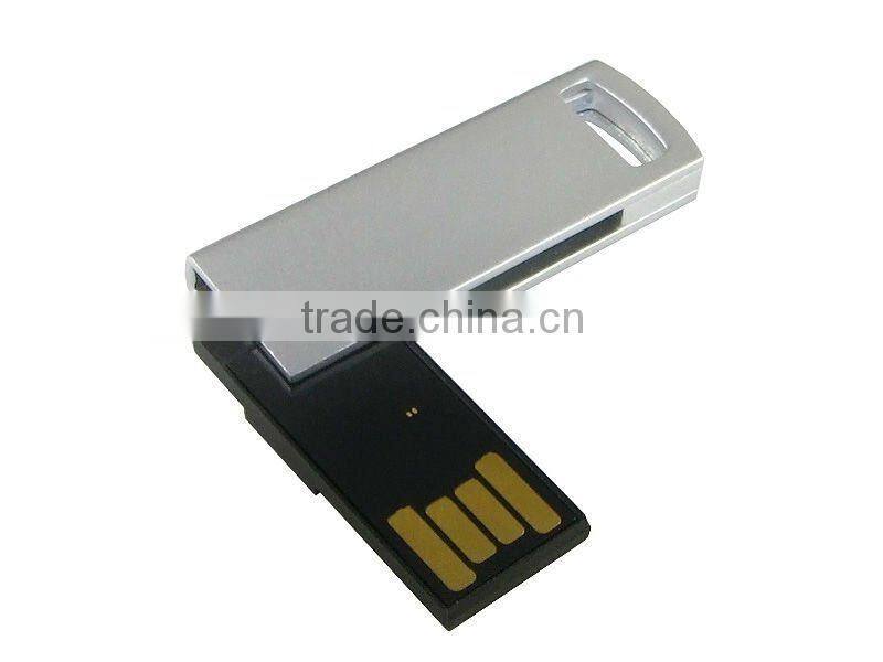 Legoo Electronic promotional gifts Mini Metal Swivel Usb Stick (LO-U173)