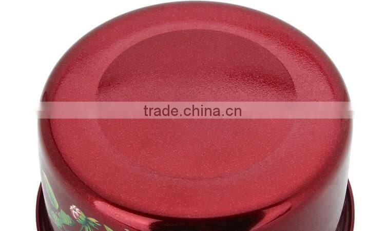 Factory Indan kitcheware colorful stainless steel food containers set with lid