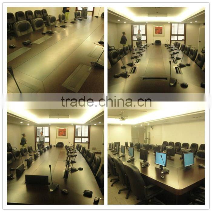 remote controlled aluminum table screen lift for conference system/ table lcd lift