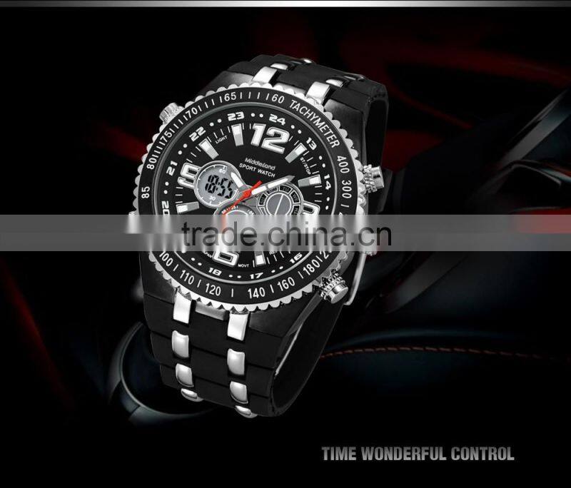 MIDDLELAND 8015 High Quality Cheap Stainless Steel Watches, Sports Watches, Mens Watches On Sale