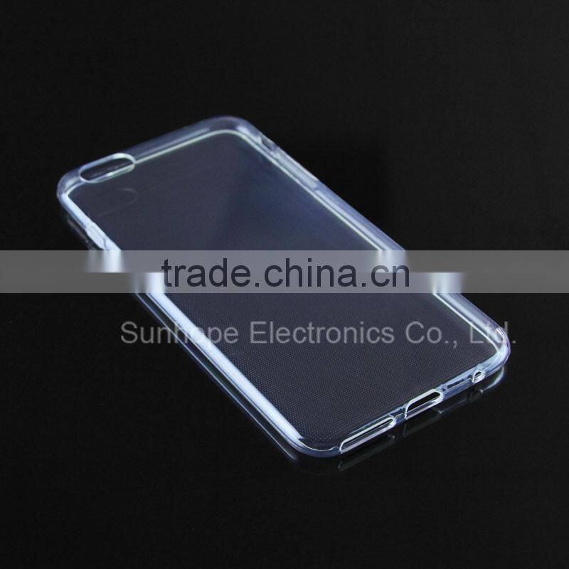 New Transparent tpu soft cell phone case for Iphone 7 Pro tpu cover