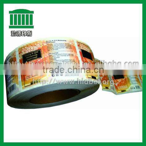 2015 HOT Sale Printing Plastic Sticker with FREE Samples