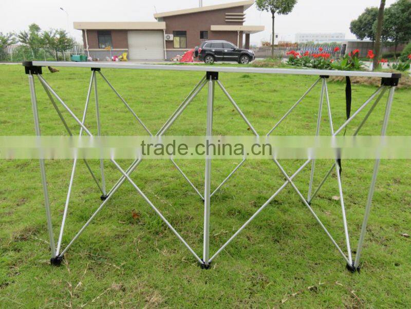 Camping folding table