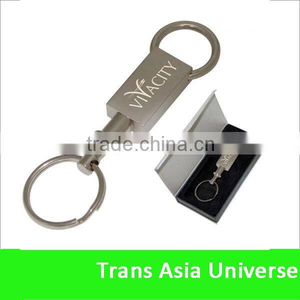 Hot Sale Popular custom keyring stainless steel