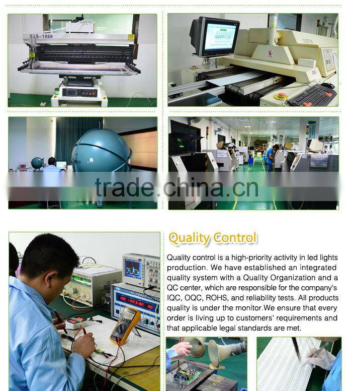 CE ROHS commercial recessed integrated 60x60 led grill fixture